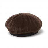 CORDUROY BERET 「BRET」 - Brown