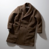 CURLY-MISTY SHAWL COAT