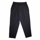 ESSAY-P-1 TAPERED SLACKS - Black