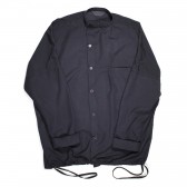 ESSAY-SH-1 DOLMAN SLANT SHIRT - Black