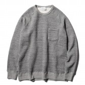 FLISTFIA-Crew Neck Sweat - Charcoal