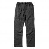 GRAMICCI-BONDING KNIT FLEECE NN-PANTS JUST CUT - Charcoal × Black