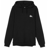 STUSSY-Basic Stussy Hood - Black