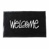 STUSSY-PVC Welcome Mat - Black