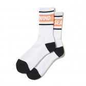 WIND AND SEA-SOCKS A - White
