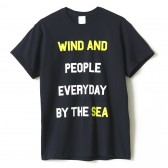 WIND AND SEA-T-SHIRT J - Black