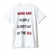 WIND AND SEA-T-SHIRT J - White
