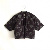 COW BOOKS-Reading Jacket Bear Heads KIDS (中綿入り) - Black