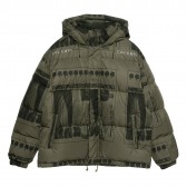 C.E : CAV EMPT-PUFFER JACKET - Khaki
