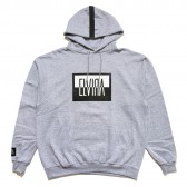 ELVIRA-REVERSAL BOX HOODY - Grey