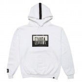 ELVIRA-REVERSAL BOX HOODY - White