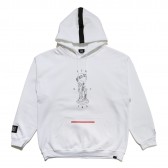 ELVIRA-STATUE HOODY - White