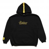 ELVIRA-WORLD ASSOCIATION HOODY - Black