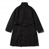 RANDT - Studio Coat - Wool Acrylic Serge - Black