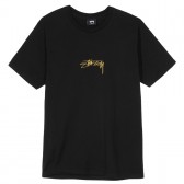 STUSSY-Smooth Stock Tee - Black