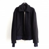 URU-WOOL BOA BLOUSON - D.Navy