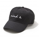 WIND AND SEA-CAP E - Black