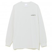 WIND AND SEA-LONG SLEEVE CUT-SEWN E - White