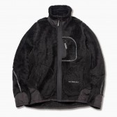 and wander-high loft fleece jacket - Black