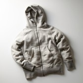 CURLY-RAFFY ZIP PARKA