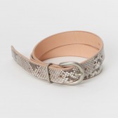 python tanning belt - Natural