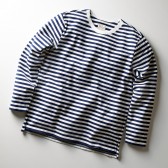 CURLY-BRIGHT LS BORDER TEE