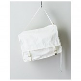 AURALEE-BIG SHOULDER BAG MADE BY CHACOLI - White