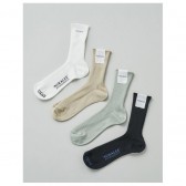 AURALEE-GIZA HIGH GAUGE SOX