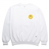 BEDWIN-L:S C-NECK SWEAT 「LOU」 - White
