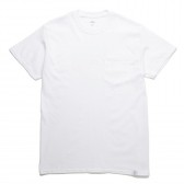 BEDWIN-S:S PRINT POCKET T 「CURTIS」 - White
