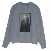 C.E : CAV EMPT-GOLD SIM CREW NECK - Grey