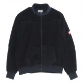 C.E : CAV EMPT-PANEL FLEECE ZIP UP - Black