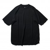 DESCENTE PAUSE-MERINO WOOL H:S T-SHIRT - Navy