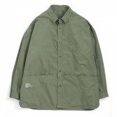 FreshService-Tool Pocket Regular Collar Utility Shirt - Khaki