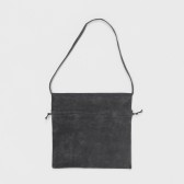 Hender Scheme-red cross bag big - Dark Gray