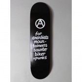 MOUNTAIN RESEARCH-DEMO GOODS 046 - Skateboard - Black