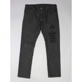 MOUNTAIN RESEARCH-Slogan Pants - Black × Black