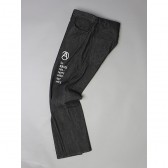 MOUNTAIN RESEARCH-Slogan Pants - Black × Ivory