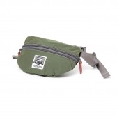 Mt.RAINIER DESIGN-ORIGINAL TWO ZIP POUCH - Olive