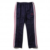 Needles-Narrow Track Pant - Poly Smooth - Eggplant