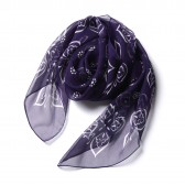 Needles-Scarf - Papillon : Silk Crepe - Purple