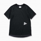 and wander-dry jersey raglan short sleeve T - Black