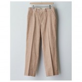 AURALEE-HEMP CORDUROY SLACKS