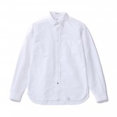 BEDWIN-L:S BD OX SHIRT 「BRIAN」 - White
