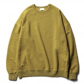 URU-CREW NECK SWEAT - Mustard