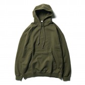 URU-HOODED SWEAT - Khaki