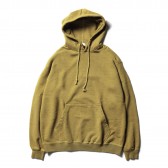 URU-HOODED SWEAT - Mustard