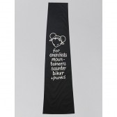 MOUNTAIN RESEARCH-DEMO GOODS 037 - Slogan Stole - Black
