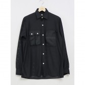 MOUNTAIN RESEARCH-Phishing Shirt - Mesh - Black