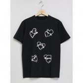 MOUNTAIN RESEARCH-Print Tee (5 Bear Heads) - Black
